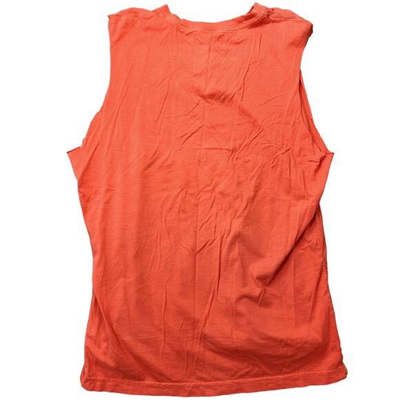 Psycho Bunny Mens Shirt Large Pink DIY Sleeveless Muscle Henley Logo Workout - Picture 2 of 14